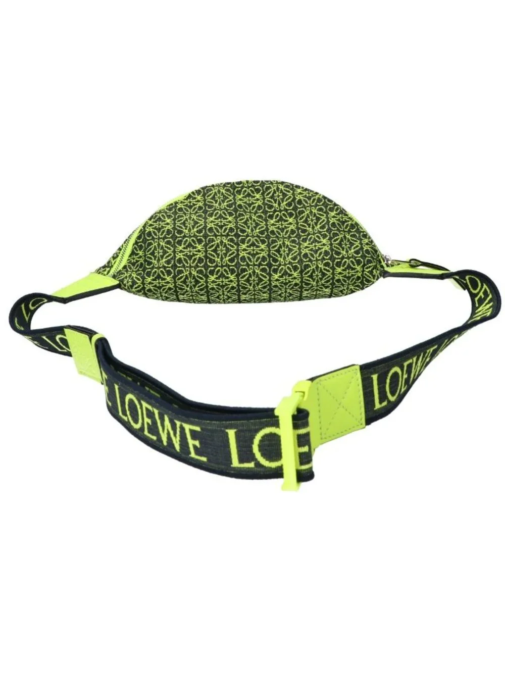 Loewe Yellow Canvas Belt Bag